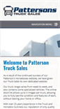 Mobile Screenshot of pattersonhorseboxes.co.uk