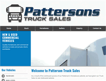 Tablet Screenshot of pattersonhorseboxes.co.uk